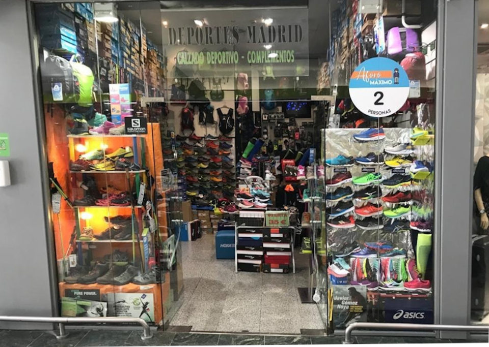 Deportes Madrid Centro Comercial Plaza de