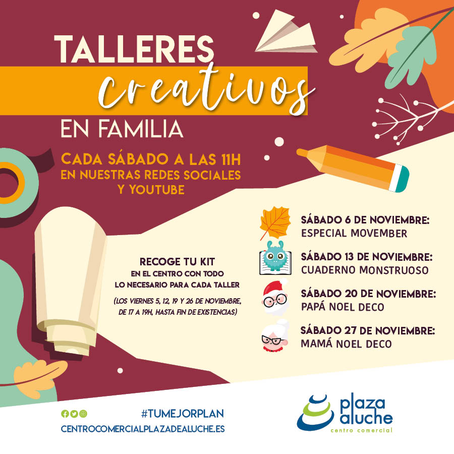 Aluche_talleres creativos_noviembre_900x900