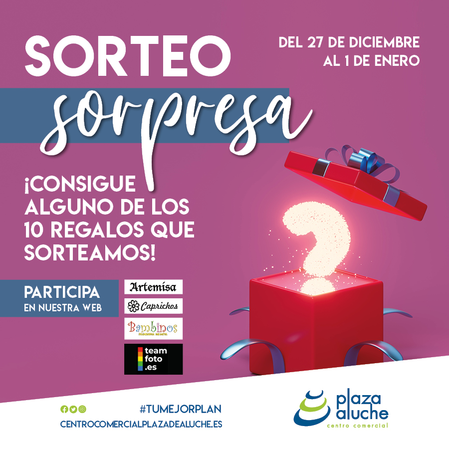 Aluche_sorteo regalos sorpresa_900x900