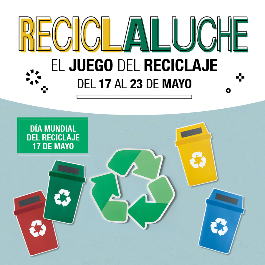 Reciclaluche Juego por el Día Mundial del Reciclaje