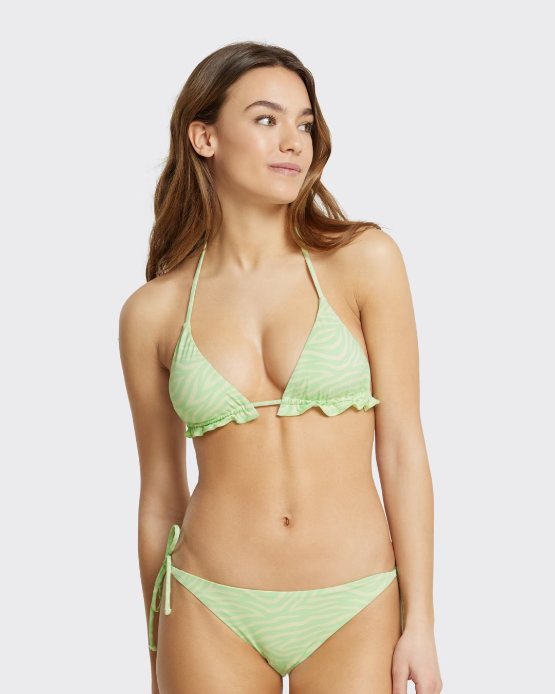 DÉCIMAS - Bikini polinesia triángulo print mujer