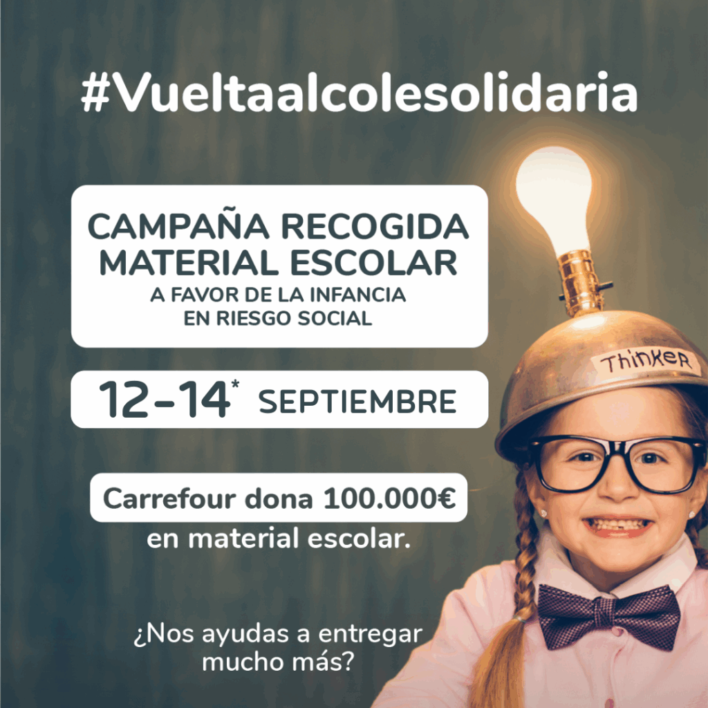 Vuelta al cole solidaria destacada